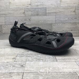 J-41 Groove II Adventure Men Sandals On Sports Water Hiking Gray Shoes Size 12